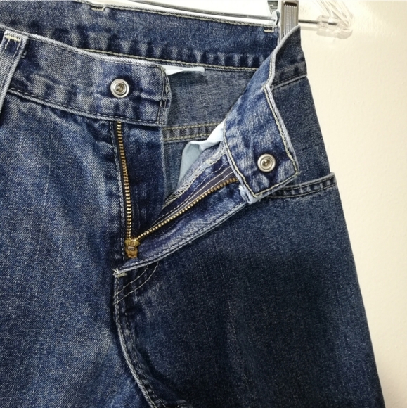 Levi's Dry Goods Two Horse Cropped  Jeans Size 8 - Picture 11 of 16